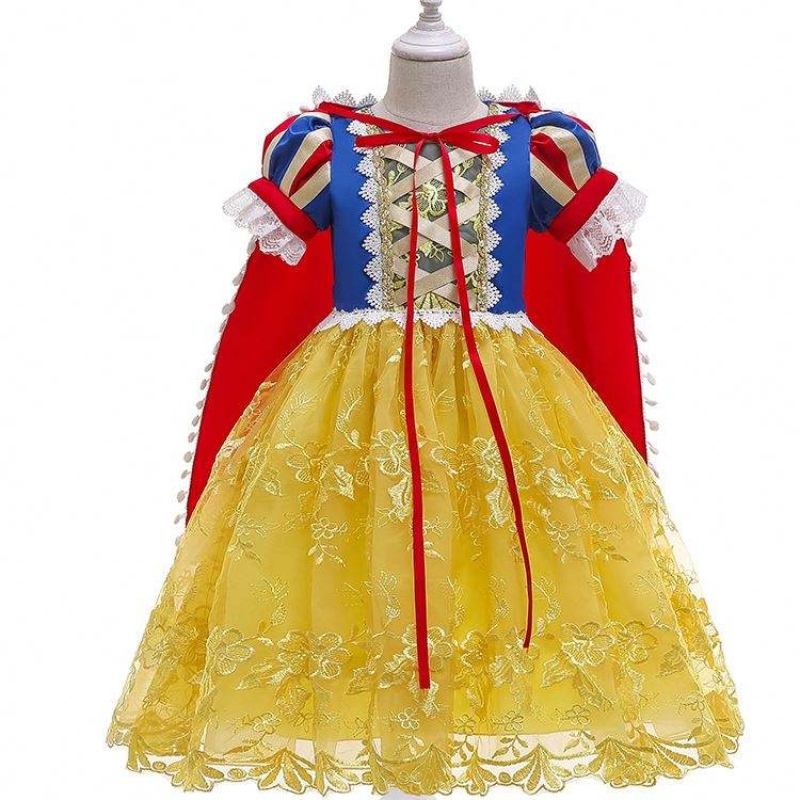 2021 Fancy Girl Princess Dress Halloween и Christmas Snow White Cosplay Fancy Dress BX0622