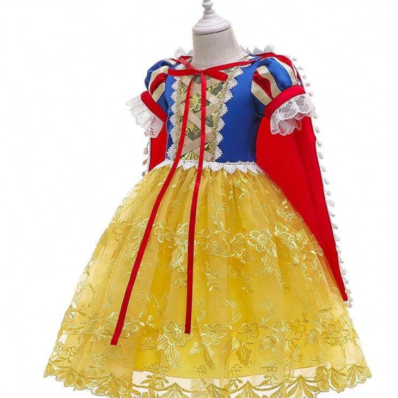 2021 Fancy Girl Princess Dress Halloween и Christmas Snow White Cosplay Fancy Dress BX0622