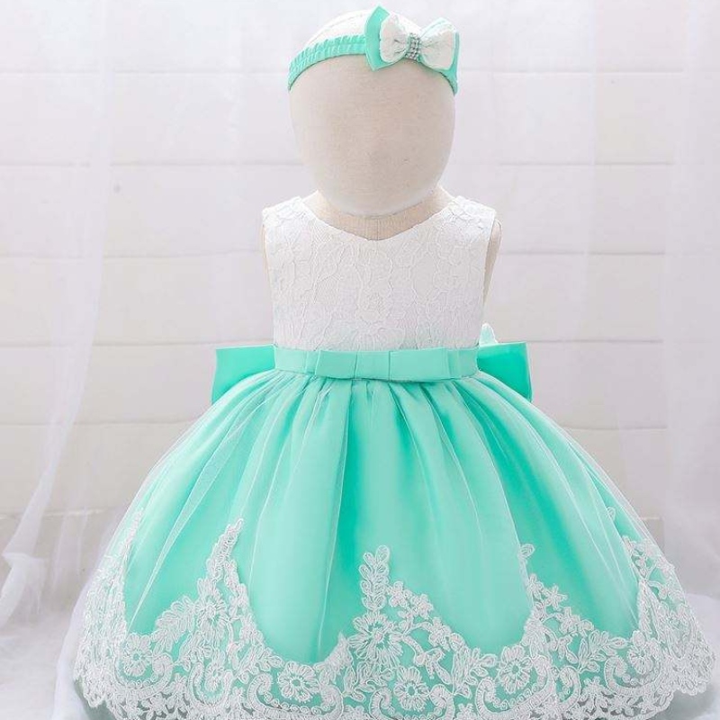 Baige Hot New Products Kid Clothes Flower Birthday Diply Baby Girls Party Dress Design