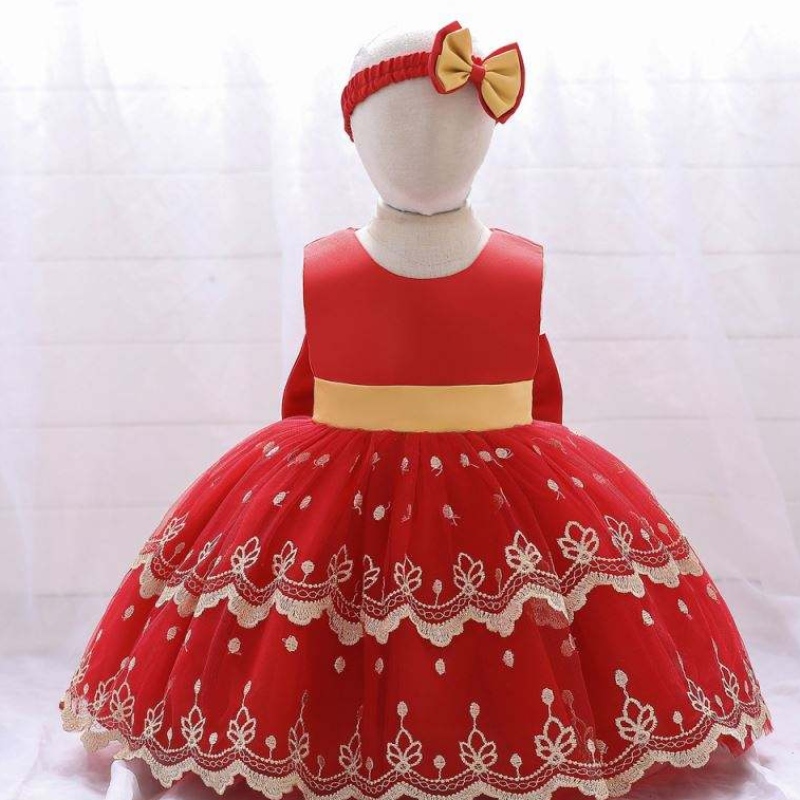 Baige Hot Sale Girl Wedding Flower Kids Lovely Clothing Party Tutu Girls \\ 'Кратки рокли за рожден ден за 2 -годишна възраст за 2 години