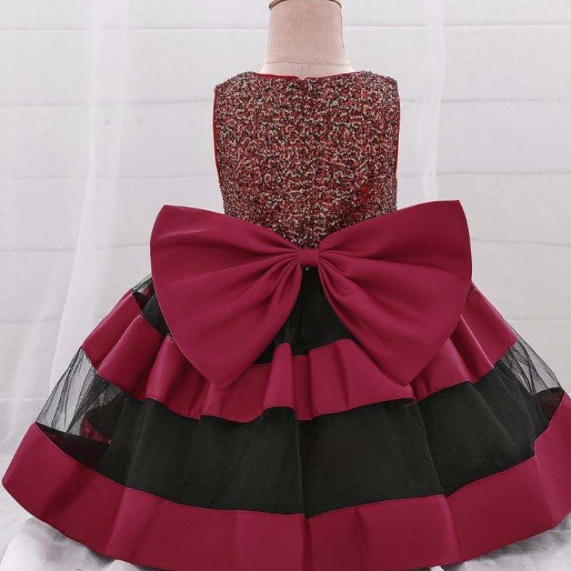 Baige Wholesale Girl Clothes Fluffy Prom Maxi Fashion Playery Cake Ress