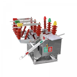 ZW8-12 серия външно високо напрежение интелигентен вакуумният прекъсвач с контролер с контролер