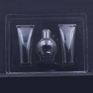 Персонализирано вакуумно формиране на козметична пластмасова тава за опаковане на блистери