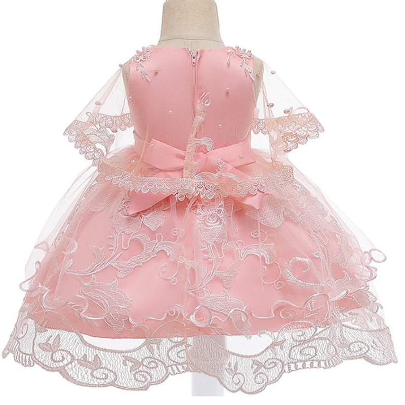 Ansoo Child Lealecess Pink Party Kids Girl Dress Cotton Elegant Princess Ressing for Girl 2-10 Year Tutu сватбени рокли за момиче