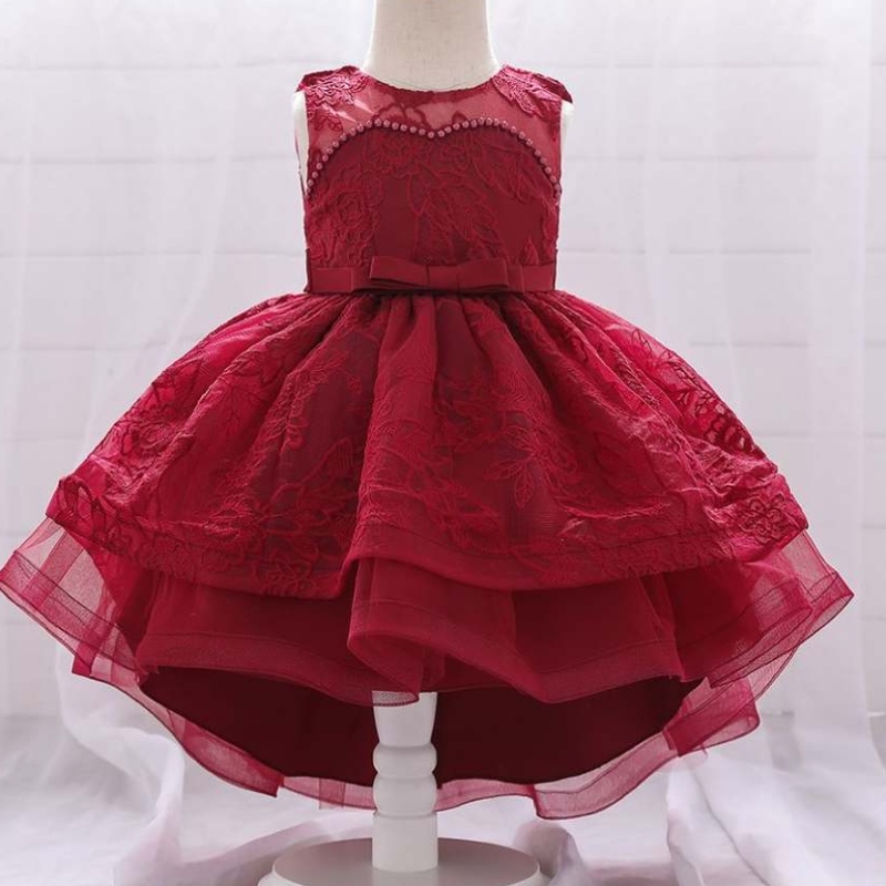 Baige Summer Innet Newbory Baby Girl Design Design Rishing Borthy Wedding Paint Tailing Dress T1939XZ