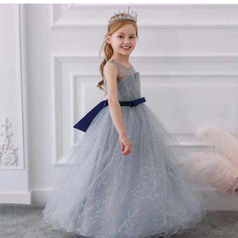 Baige Baby Frock Design Pictures Сватбена рокля с топка рокля за деца рожден ден парти деца рокля