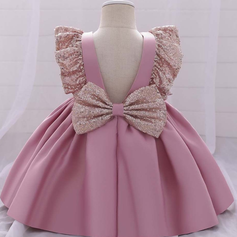 Baige Lovely Kids Dress Ratments 2020 New Design Girls Wedding Frock Party Party рокля L1968XZ