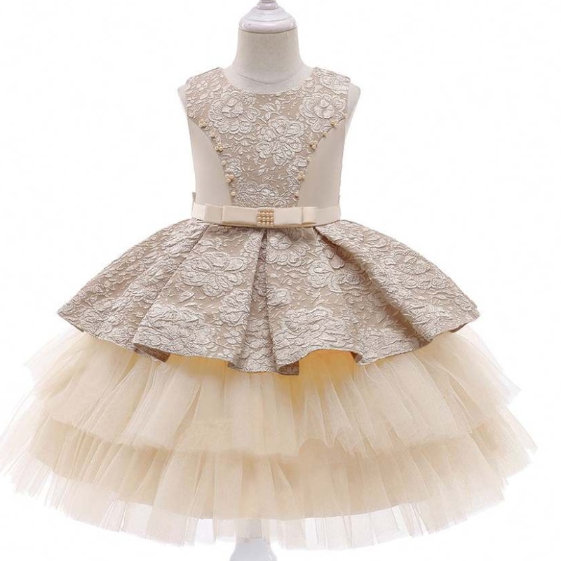 Baige Baby Girls Party Prom Clothing Flower Girls Princess Wedding Ball Рокля вечерни рокли