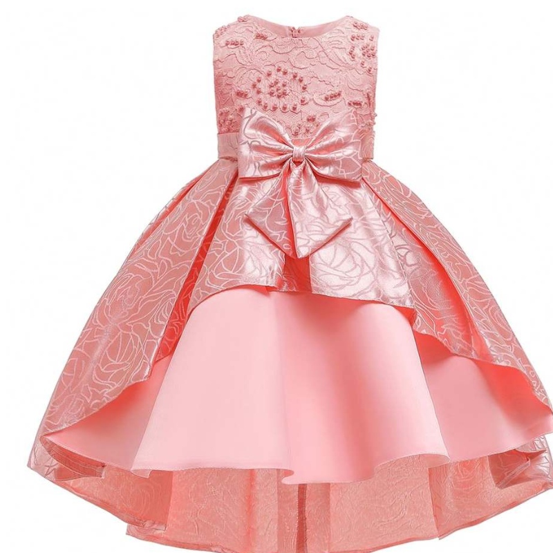 Baige 2020 Fashion Kids Dress Girl Summer Party Рожден ден Сватбена детска парти рокли 3 до 5 години момиче рокли T5176