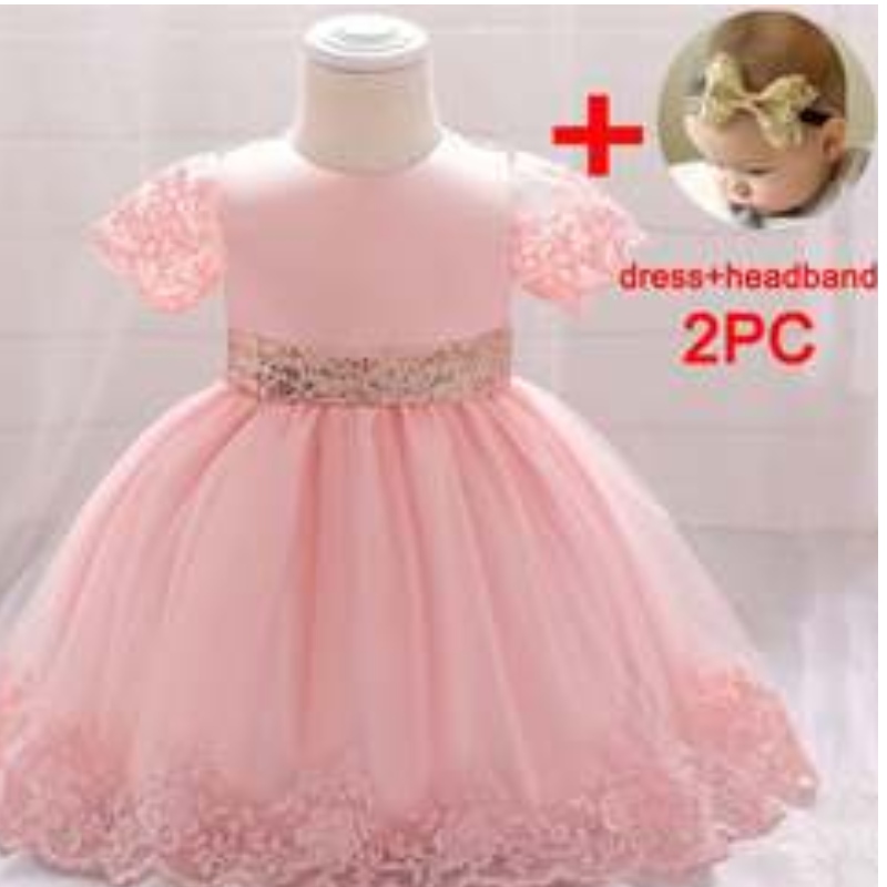 Baige Wholesale Kids Rishing Birthday рокли момиче костюм златна линия деца парти рокли L1926XZ