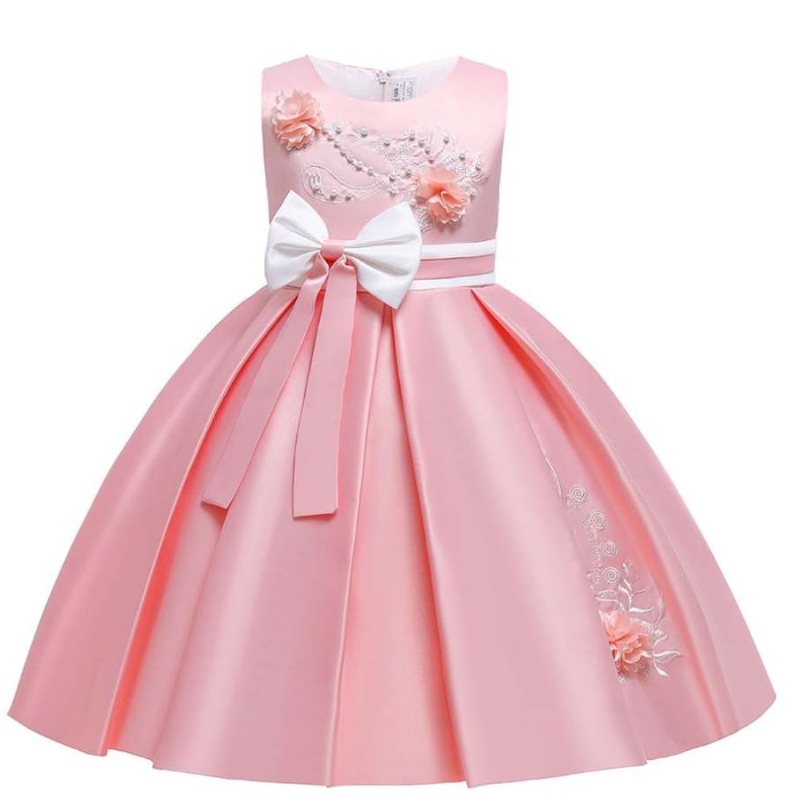 Baige Kids Girl Dress Cotton Bridal сватбена рокля рокли рокли за момичета