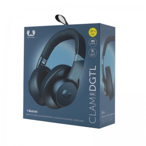 Слушалки за опаковане на слушалки Двойна медна хартия Ламинирана сива дъска магнитна кутия с твърда хартия