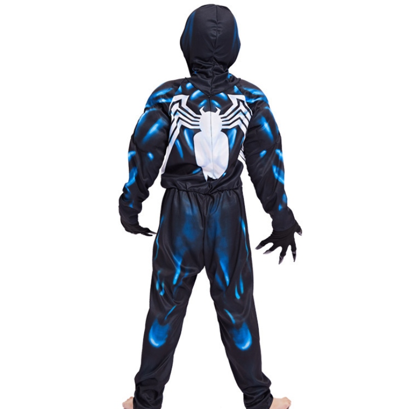 Venom Muscle Costume Cosplay Superhero Movie Covume Kids Boys Halloween костюм за деца