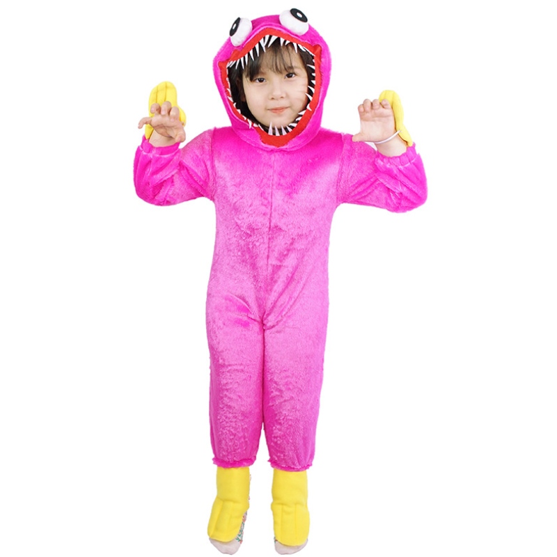 Нов дизайн Kids Jumpsuit Poppy Playtime Cosplay Костюми за Хелоуин за момчета и момичета