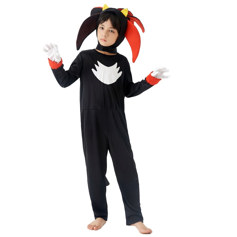 Sonic Halloween Children \\ Costume Cartume Boy Boy Cosplay Game Performance Costume