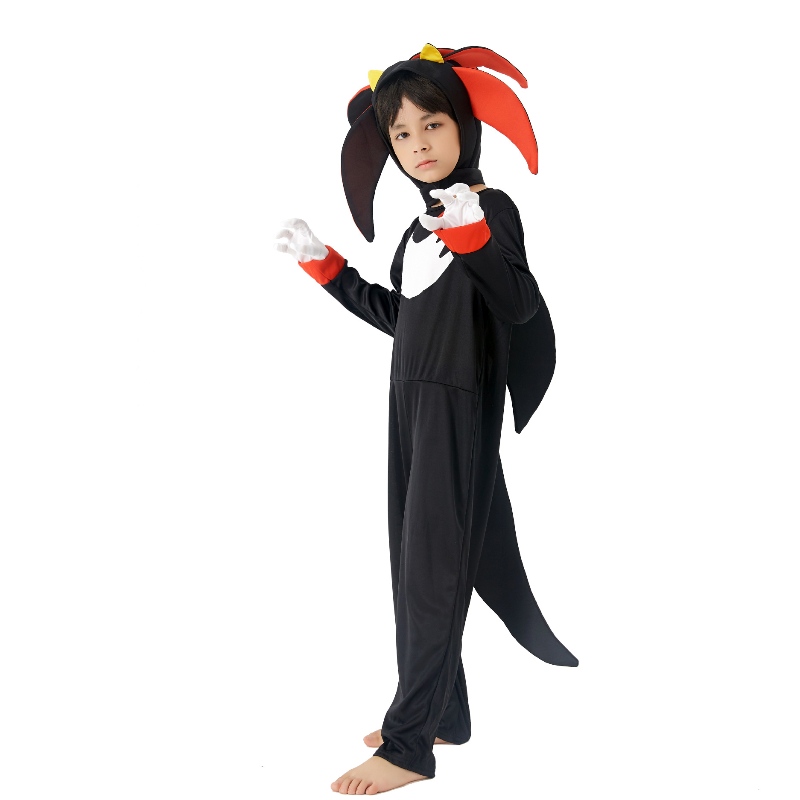 Sonic Halloween Children \\ Costume Cartume Boy Boy Cosplay Game Performance Costume