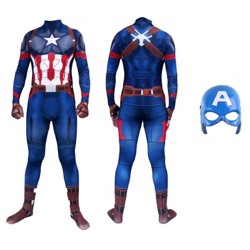 Avenger Winter Guard for Halloween Kids&men America TV&Movie Game Cosplay China Factory Spoide Costume Captain Costume