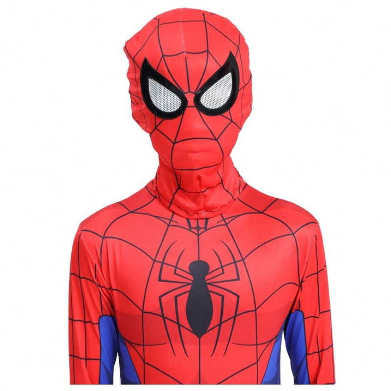 Класически Hot Sale Halloween Party Kids&adult TV&Movie Супергерой Косплей аниме Jumpsuit Spiderman Indoor Clothes Costume с маска