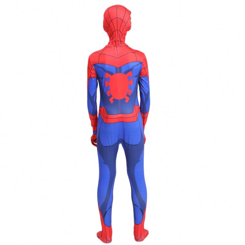 Класически Hot Sale Halloween Party Kids&adult TV&Movie Супергерой Косплей аниме Jumpsuit Spiderman Indoor Clothes Costume с маска