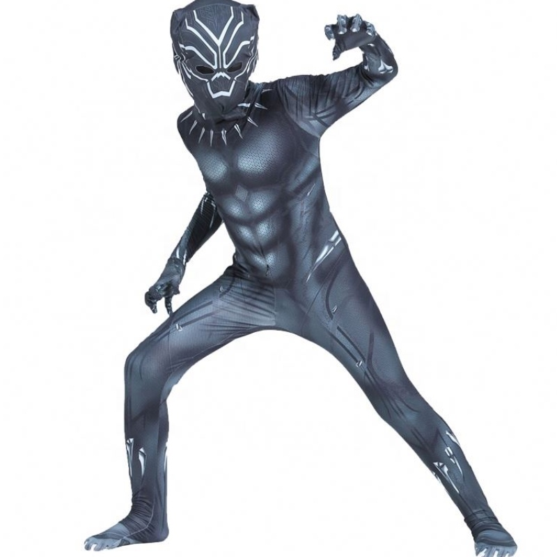 Hot Marvel Africa Halloween Wakanda Forever Zentai Suit for Kids&adults Фантастична черна пантера Четири костюми