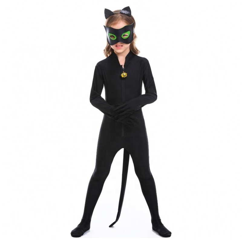 Горещи Хелоуин Деца - костюмите за косплей на прилеп Косплей момичета котка жена деца супергерои