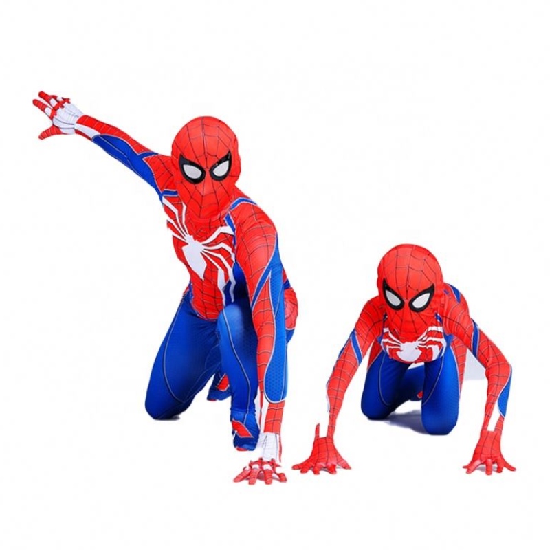 Най -добра цена Black&red Jumpsuit Kids&adults TV&Movie Superhero Halloween Cosplay Factory Supply Amazing Spiderman Costumes