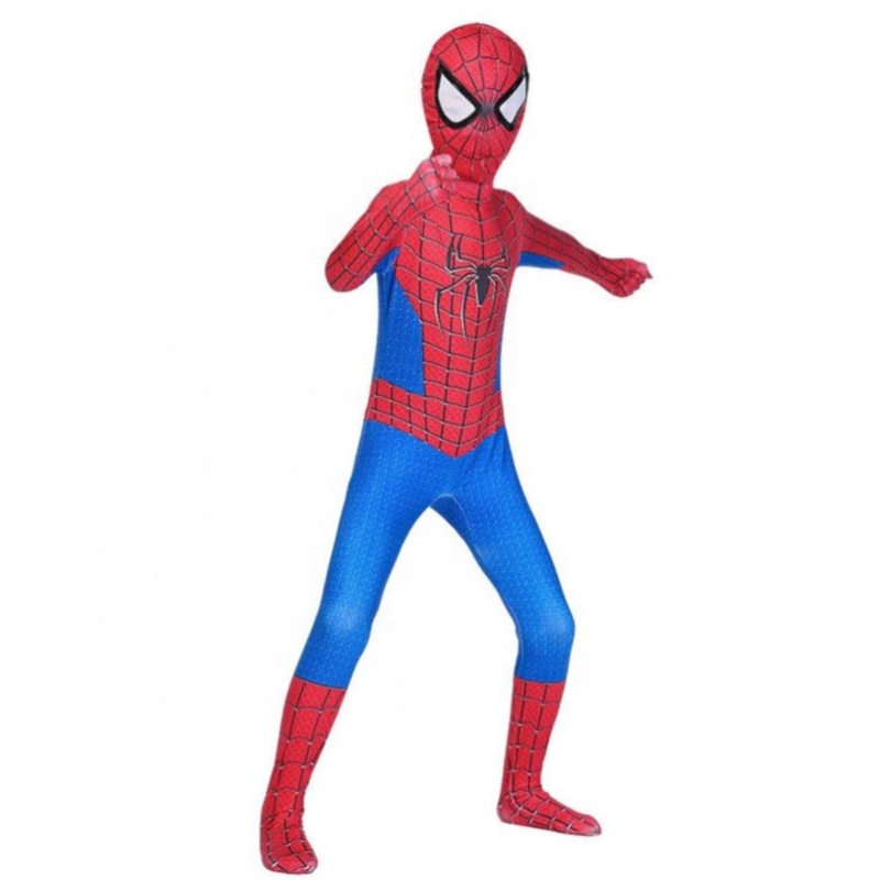 Red Spiderman Jumpsuit Cosplay костюм за деца комплекти за дрехи паяк