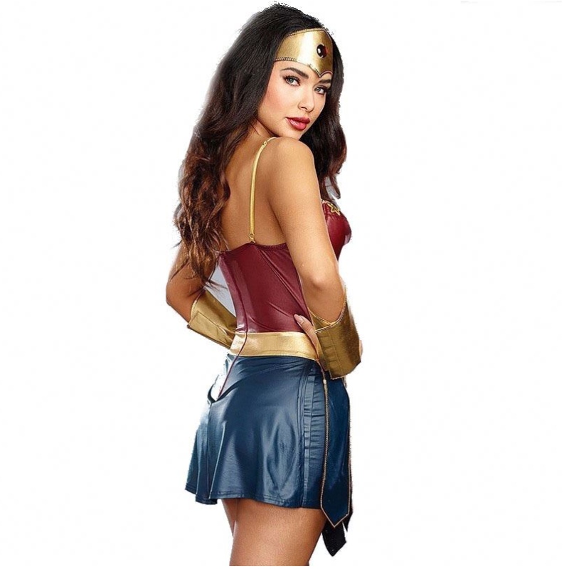 2021 Party Sexy Wonder Woman Хелоуин костюм за възрастни