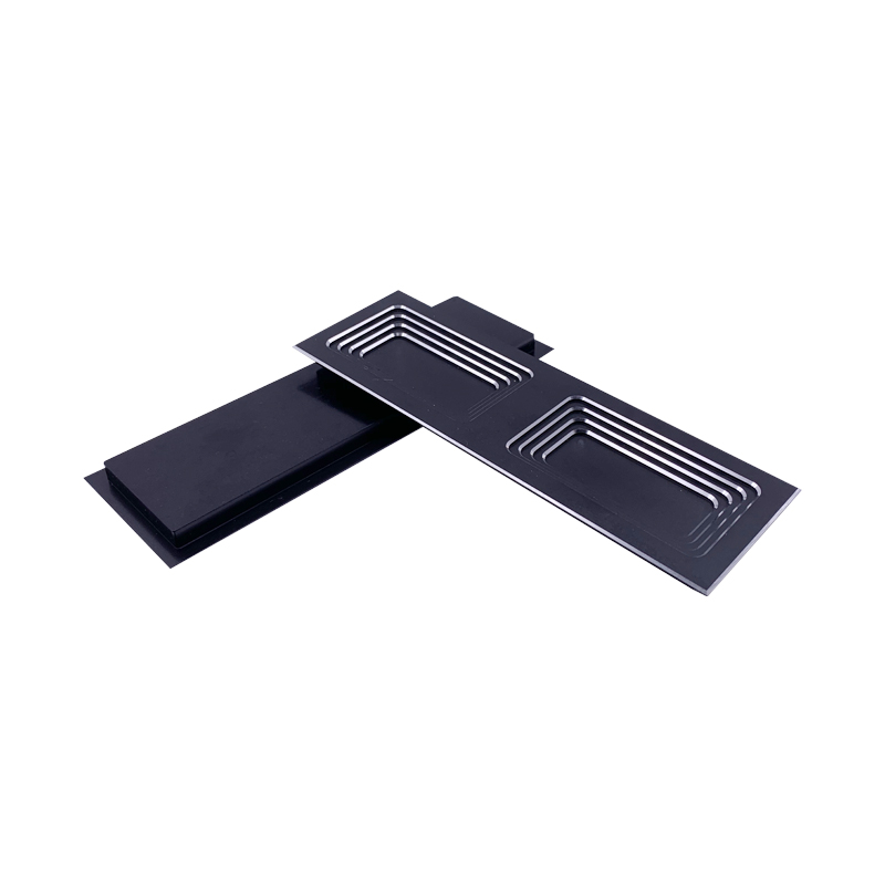 Висококачествено домашно хардуерно мебели чекмеджето шкаф врата черно метален алуминий CNC дрънка дръжка