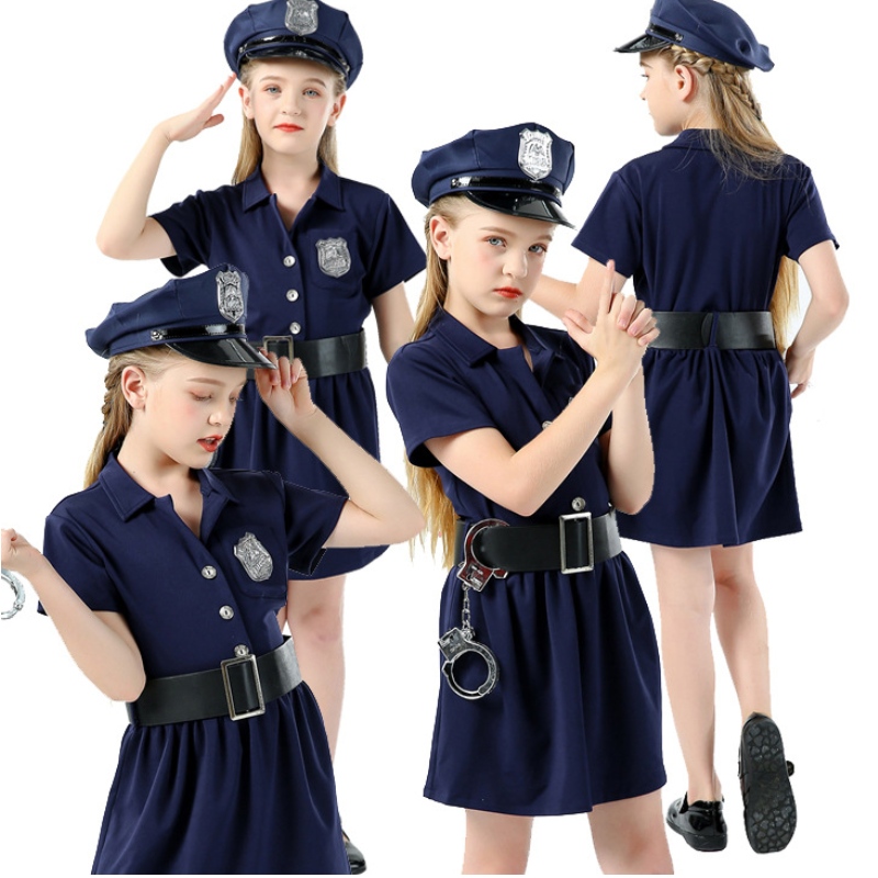Деца Хелоуин Костюми за деца Детци парти карнавална униформа 100-160 см момчета армия мъже косплей комплекти за дрехи