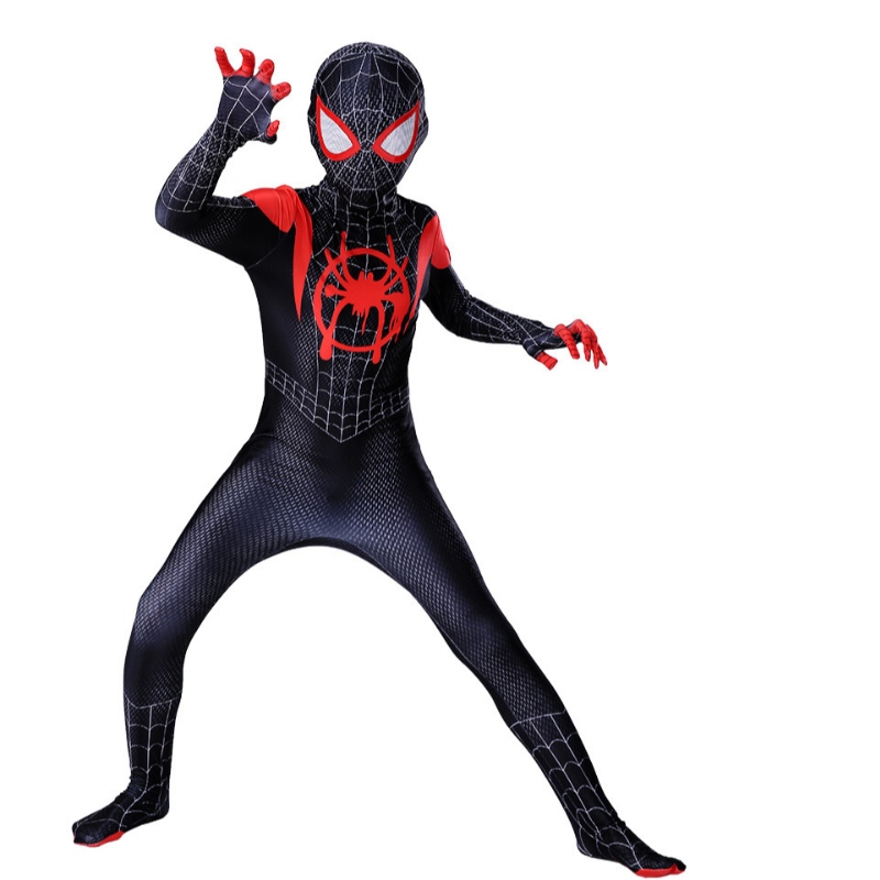 Нови мили морали далеч от домашния косплей костюм Zentai Spiderman Costume Superhero Bodysuit Spandex костюм за деца по поръчка, направен