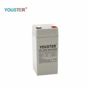 4Акумулаторна запечатана оловна киселина батерия за леки и малки везни за тегло