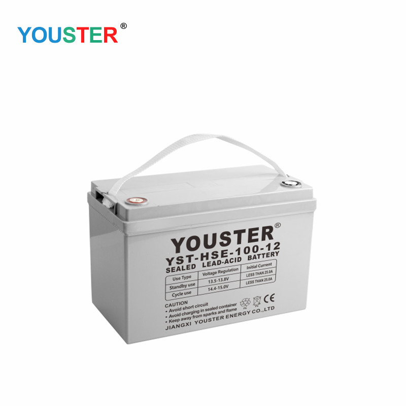 Youster AGM Deep Cycle Gel Lead Acid Inverter 12V200AH СЪВЕТИРАНЕ Гел Слънчева батерия за домашна употреба