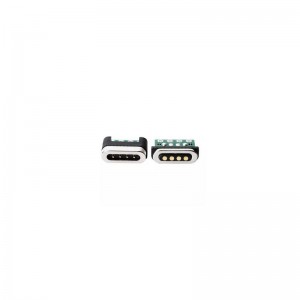 Магнитен електрически конектор с зарядно-предавателен сигнал