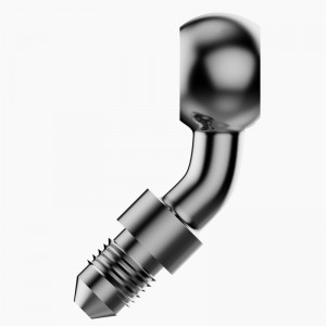 35 градуса Алуминиев адаптер за банджо болт Производство на спирачни фитинги