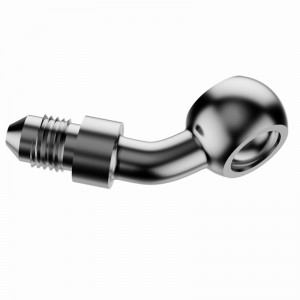 35 градуса Алуминиев адаптер за банджо болт Производство на спирачни фитинги