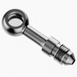 Прав алуминиев адаптер Болт Производство на спирачни фитинги