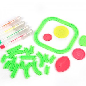 Цветна спирална арт комплект