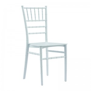 Тифани Стил Парти пластмасова сватба Стакируем под наем Банкет Парти Стол Мебели Стол Събитие Стол