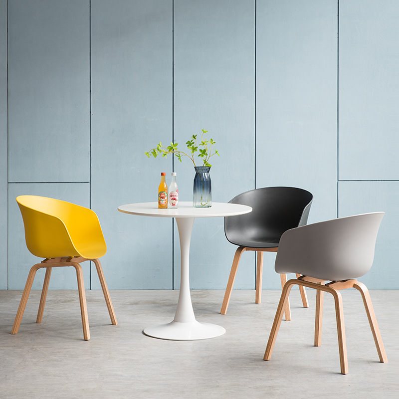 Модерен дизайн ресторант стол пластмасови и метални стол за хранене на едро деца пластмасови столове