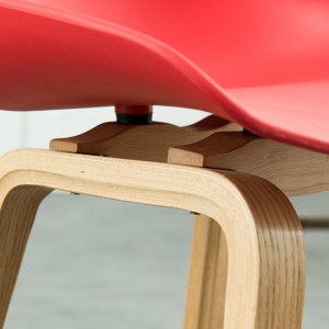 Модерен клуб ресторант бар с висок стол за хранене на стол цветни пластмасови столове за кафене