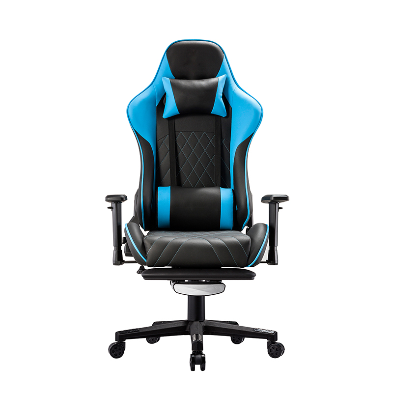 Gamer Pu Leather Racing Gaming Chead Сгъваем стол Gaming Office Compute Gaming Seal с LED светлина