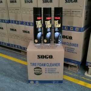 Почиствача за почистване на пяна за гуми за автомобили за почистване на автомобили дълготрайно висококачествено гланцов лак бле...