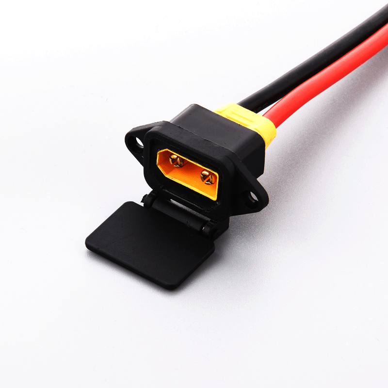 Меден кабел за батерия Съединител мъжки женски щепсел с персонализиране на силиконови въжета