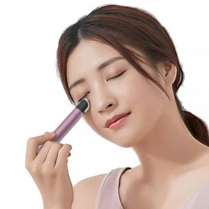 Отопляема очна масажираща пръчка - йонен масажиращ инструмент за лице, 42 ℃ топлина и вибрация очна ролка, насърчаване на абсорбци...