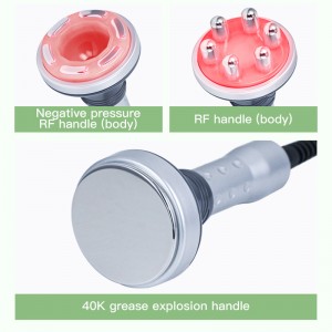 7 в 1 ултразвукова катионна вакуумна машина за отслабване, масаж Машина Машина Машина Оформяне на тялото Масаджър за грижа за кожа...