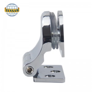 Половин кръгла панта срещу стената