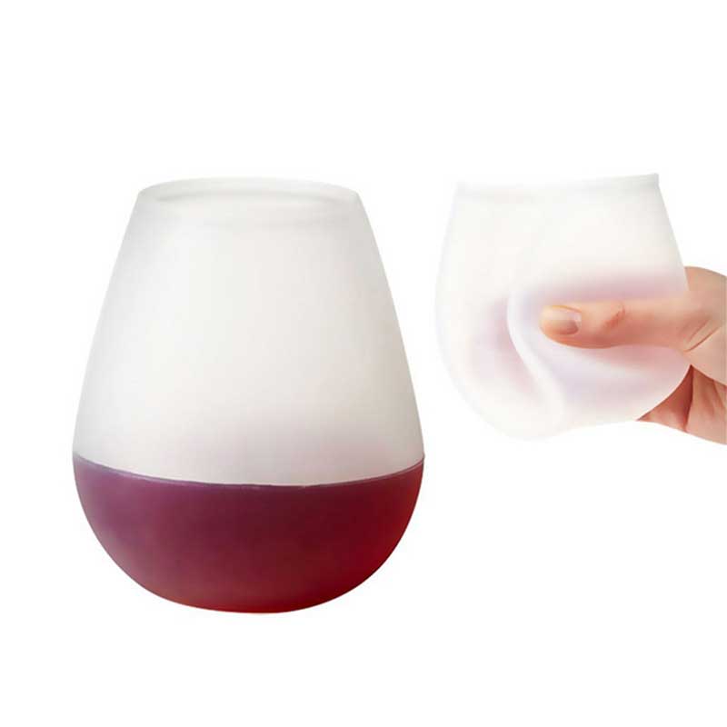 Външни силиконови чаши за вино нечупващи силиконови чаши за пътуване пикник