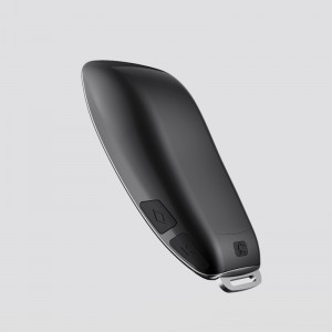 Интелигентен ключ за автомобил за дистанционно управление, надграждане на ключ без ключ, съвместим с двигателя Push Start, LCD Display Auto Loc...