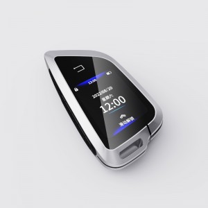 Интелигентен ключ за автомобил LCD, надстройка без ключ, автоматично заключване&Отключване на дистанционно стартиране на автомоб...